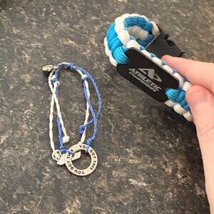 2 Cheerleading Athletic Championship Bracelets